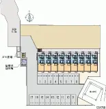 ★手数料０円★郡山市十貫河原　月極駐車場（LP）